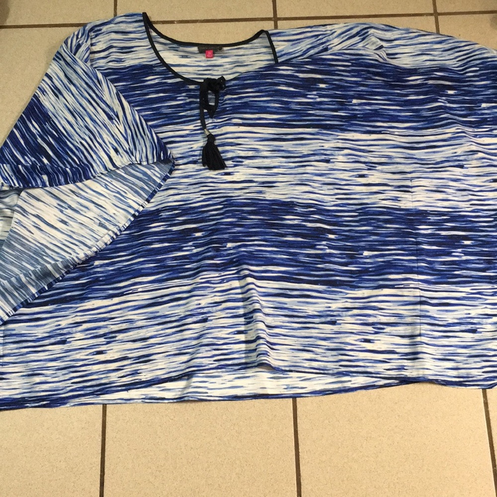 Women’s poncho blouse 2X